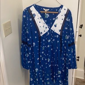 Fun peasant sleeve casual dress!